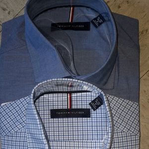 Brand new 2pk medium Tommy Hilfiger dress shirts